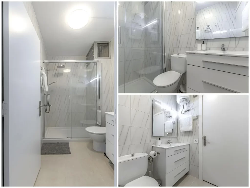 Apartment 7 - Baño con ducha